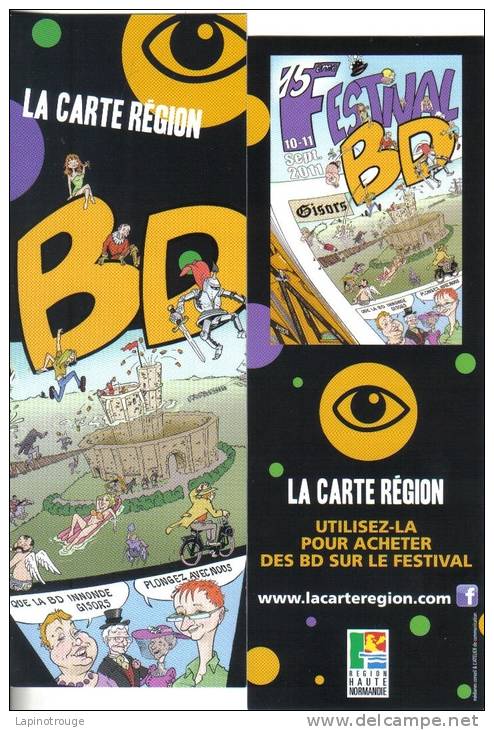 Marque Page DOUME Festival BD Gisors 2011 - Bookmarks