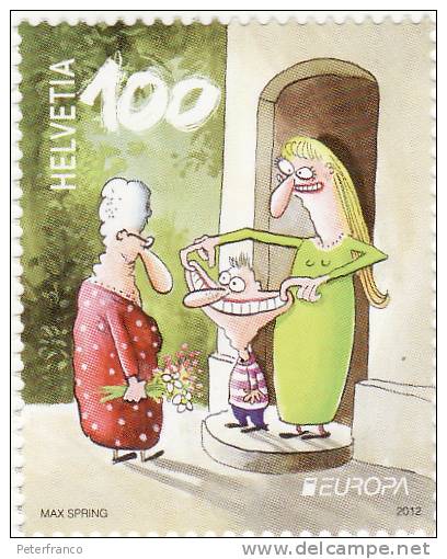 2012 Svizzera - Europa - Unused Stamps