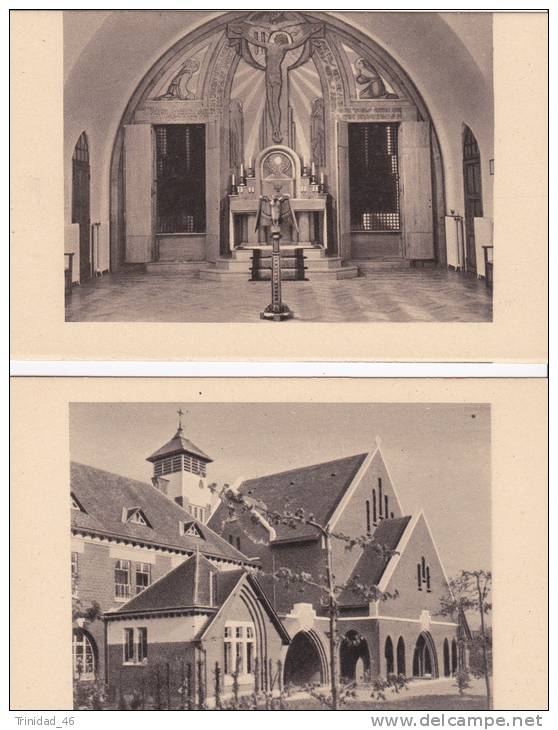 FOURMIES 59 (  MONASTERE DES CLARISSES ) UN LOT DE 2 CARTES  TRES BON ETAT  ! ! ! - Monde