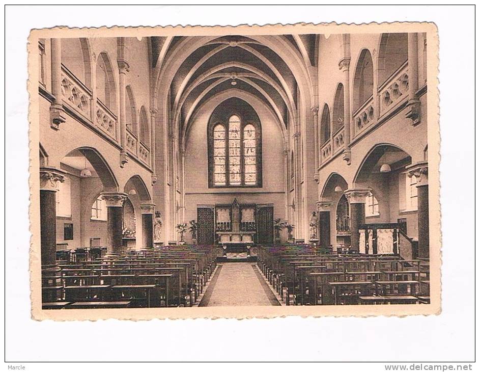 Kostschool Der Zusters Van De H.Vincentius à Paulo-Deinze  Kerk  Binnenzicht - Deinze