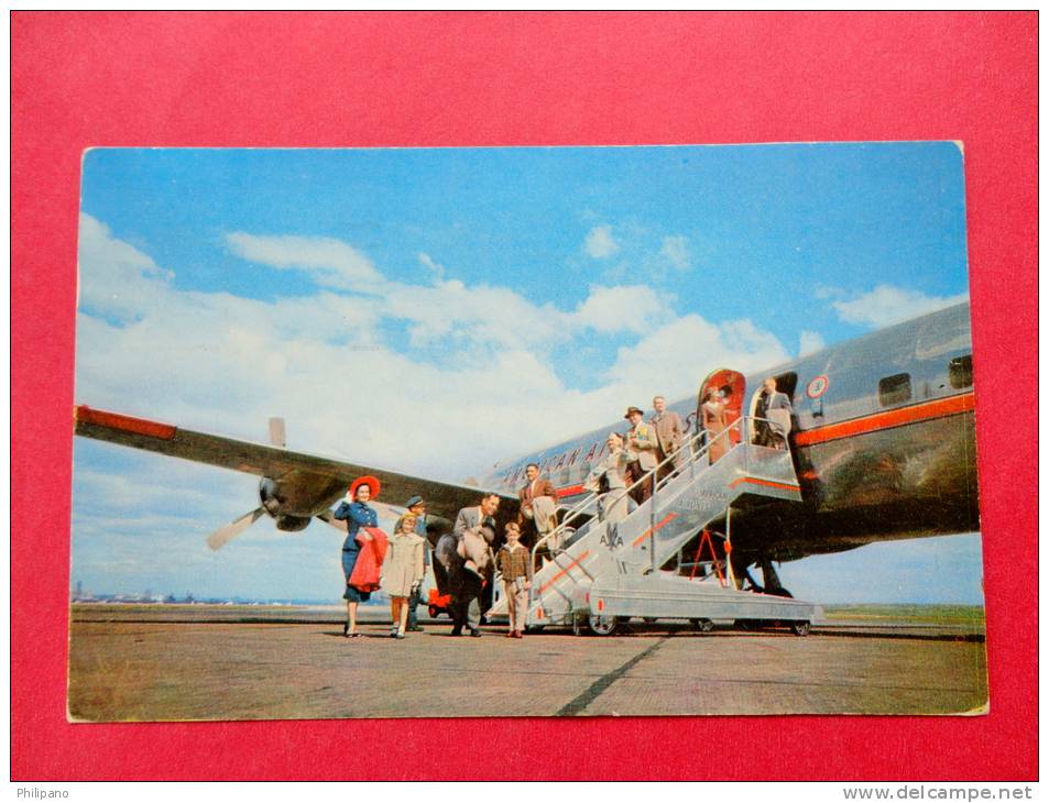 American Airlines DC 6 1956 Cancel   --    Ref  529 - 1946-....: Ere Moderne