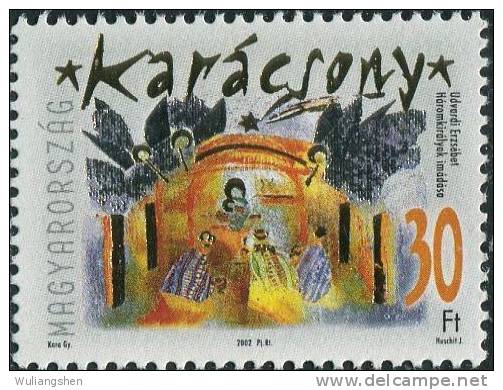 HU0920 Hungary 2002 Christmas The Birth Of Jesus 1v MNH - Nuovi