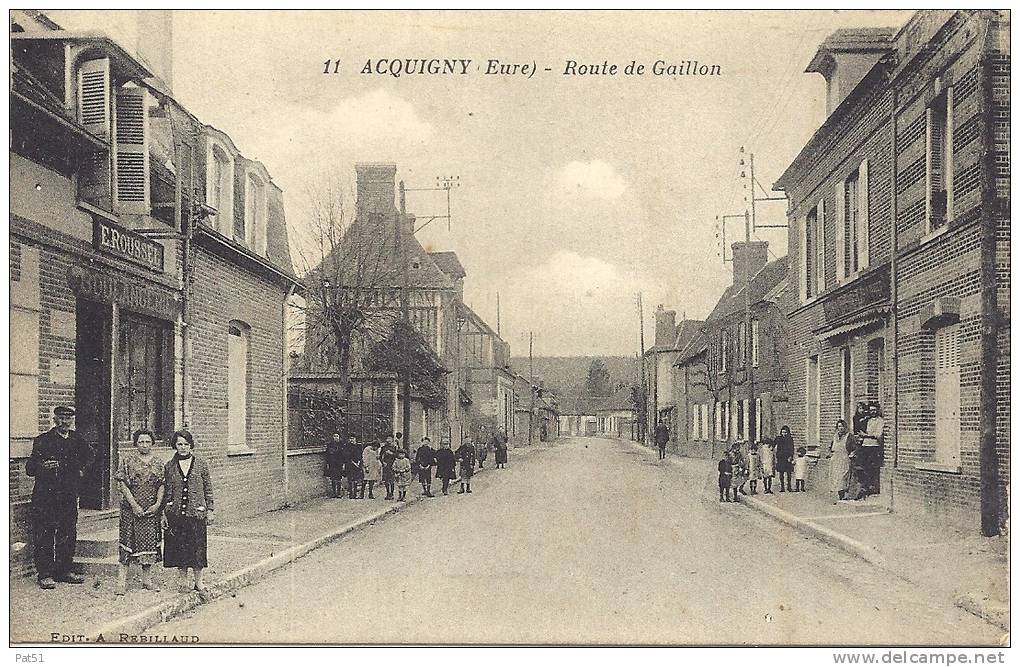 27 - Acquigny : Routes De Gaillon - Acquigny