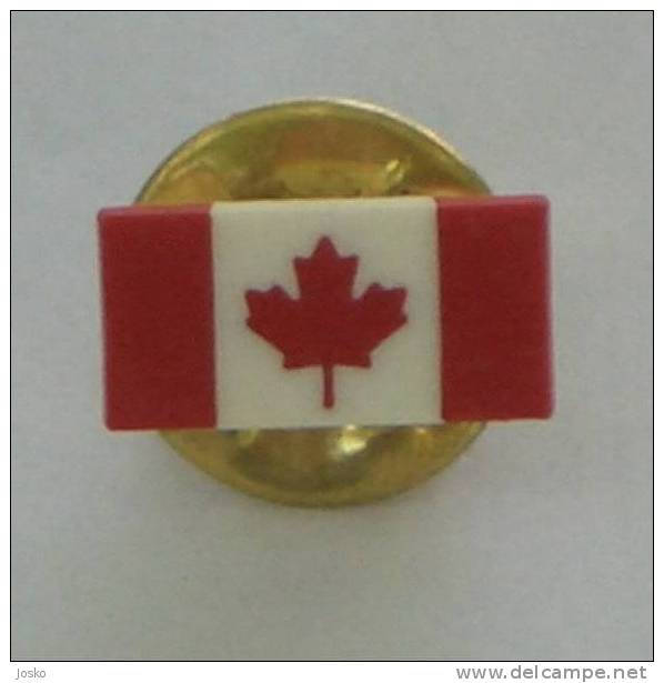 CANADA Pin * Badge Flag Drapeau Fahne Bandera Bandiera Vlag Flags - Other & Unclassified