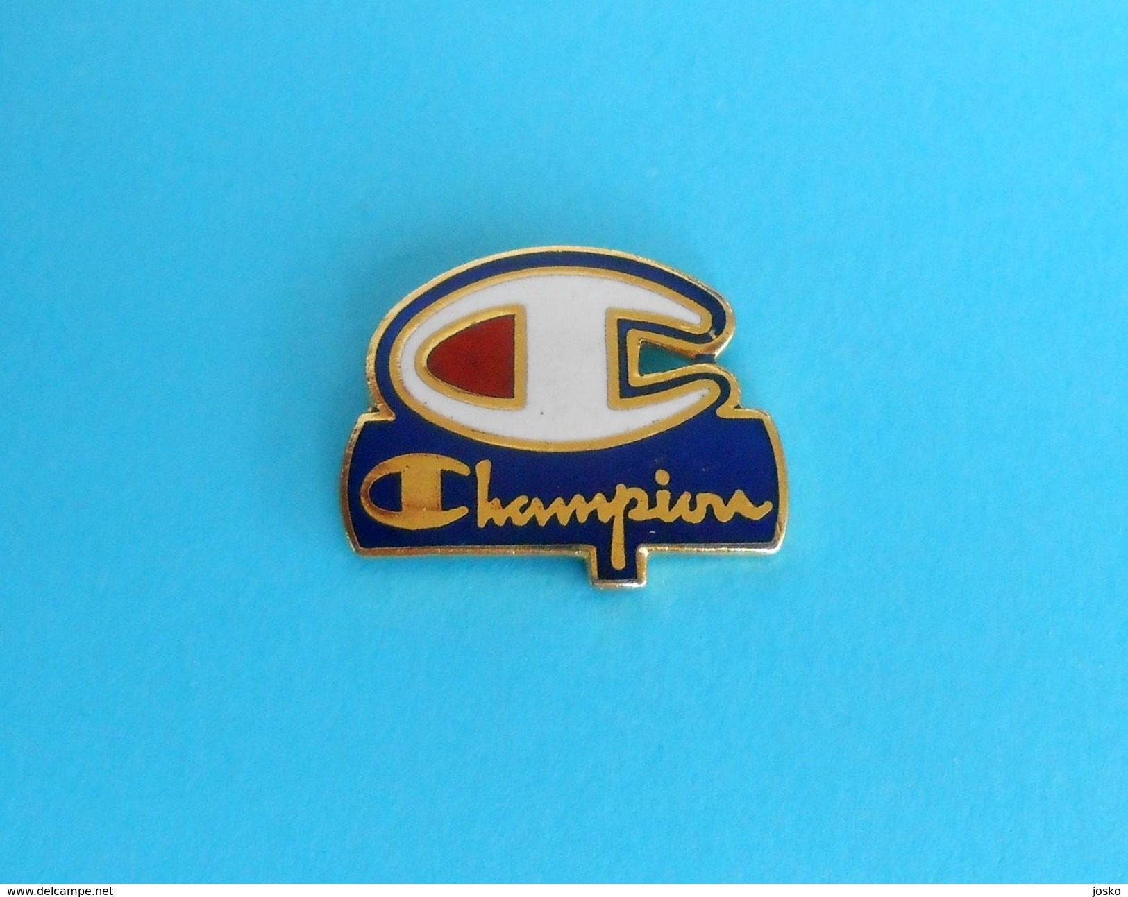 CHAMPION - Enamel Pin Badge Basketball Basket-ball Baloncesto Pallacanestro Anstecknadel Distintivo NBA - Basketball