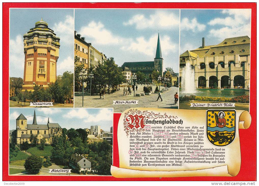 ZS31782 Germany Monchengladbach Multiviews Used Perfect Shape Back Scan At Request - Moenchengladbach