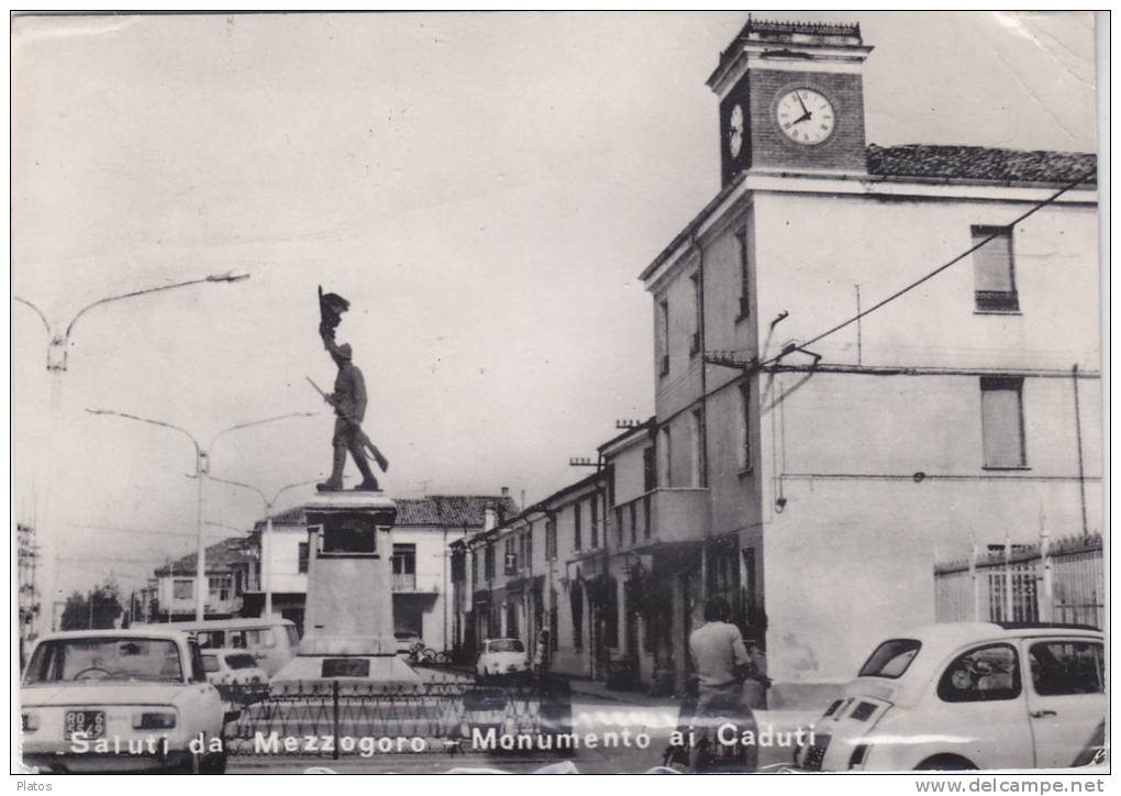 Ferrara - Mezzogoro - Saluti Da Mezzogoro - Monumento Ai Caduti - Ferrara