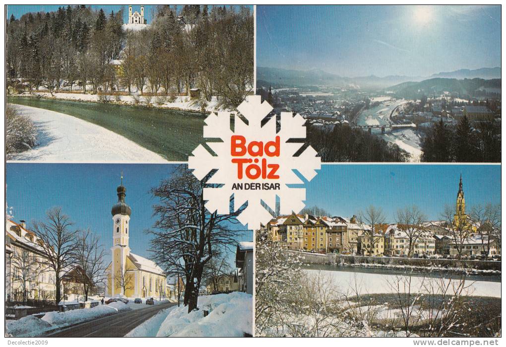 ZS31792 Germany Bad Tolz An Der Isar Multiviews Used Perfect Shape Back Scan At Request - Bad Toelz