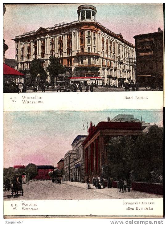 WARSZAWA WARSCHAU CARNET COMPLET 12 CARTES RARES UJAZDOWSKA ALLEE OPERHNHAUS - Pologne