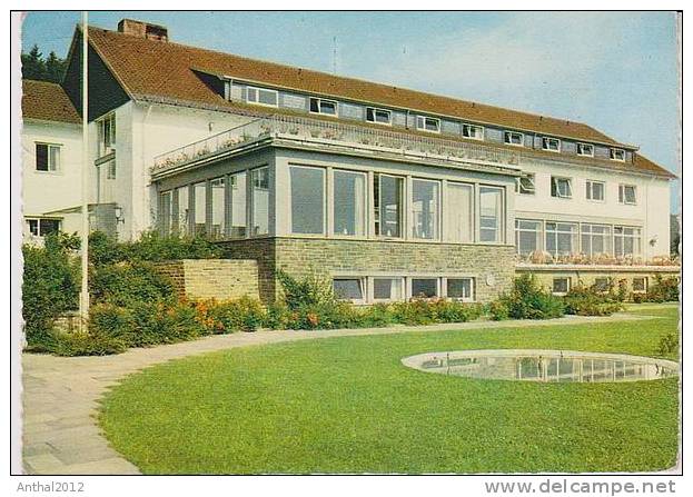 AK Feuerwehr-Erholungsheim Bergneustadt Gummersbach Bez. Köln 7.7.1962 - Gummersbach