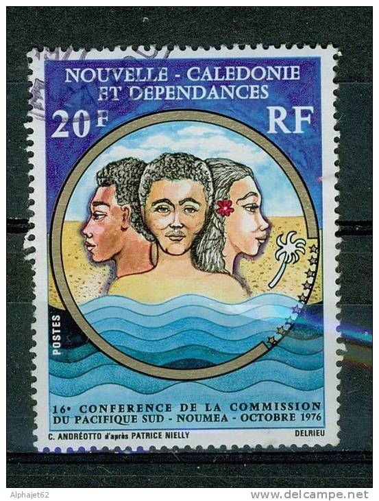 Nouméa - NOUVELLE CALEDONIE - Conférence Du Pacifique Sud, Visages - N° 405 - 1976 - Oblitérés