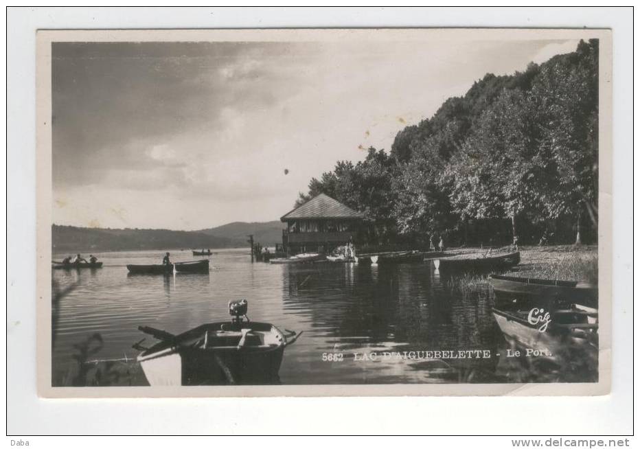 Lac D'Aiguebelette. Le Port. - Aiguebelle