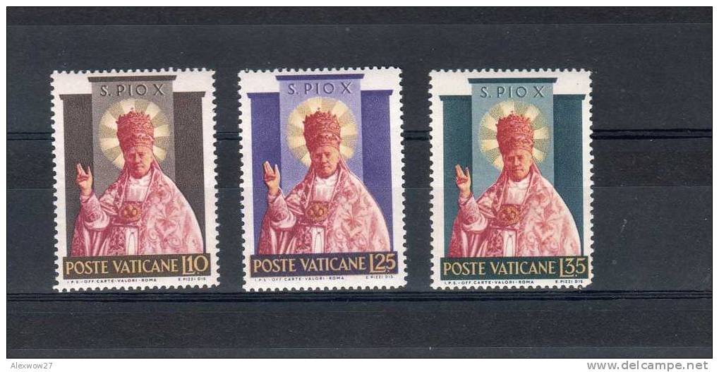 VATICANO / VATICAN CITY 1954 --S. PIO X -- ** MNH - Unused Stamps