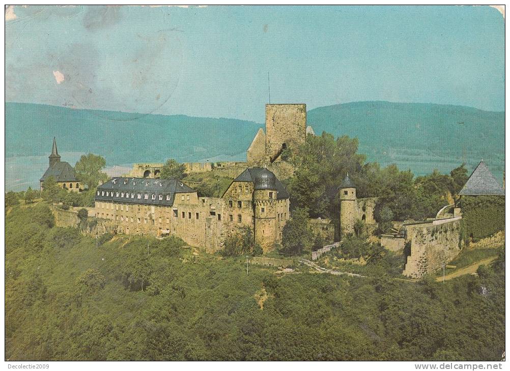 ZS31834 Germany Lichtenberg Burg Pfalz Jugendherberge Used Perfect Shape Back Scan At Request - Kusel