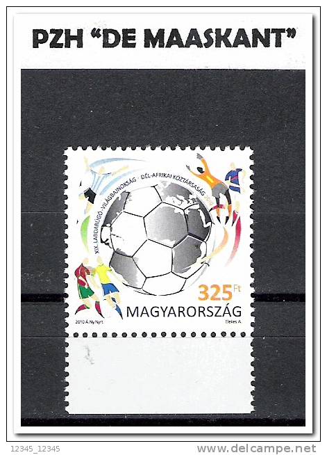 Hongarije 2010 Postfris MNH W.k. Football - Unused Stamps