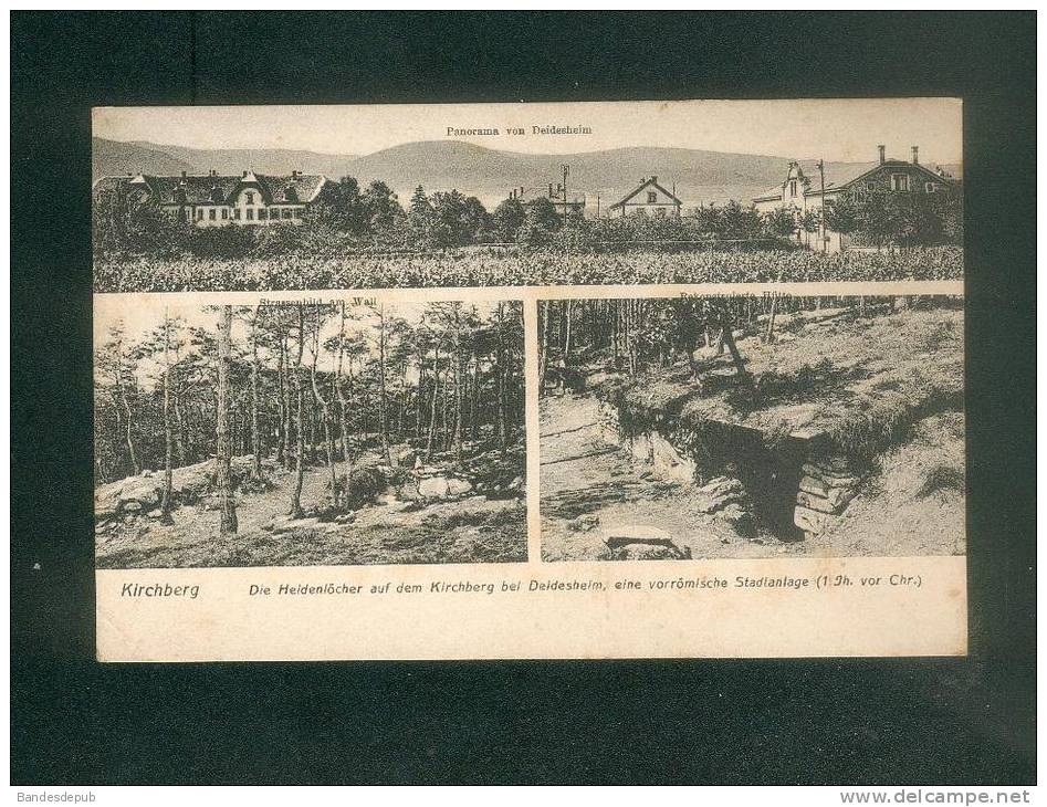 AK Allemagne - Panorama Von DEIDESHEIM - Kirchberg ( Multivues Verlag Carl Hoos) - Deidesheim