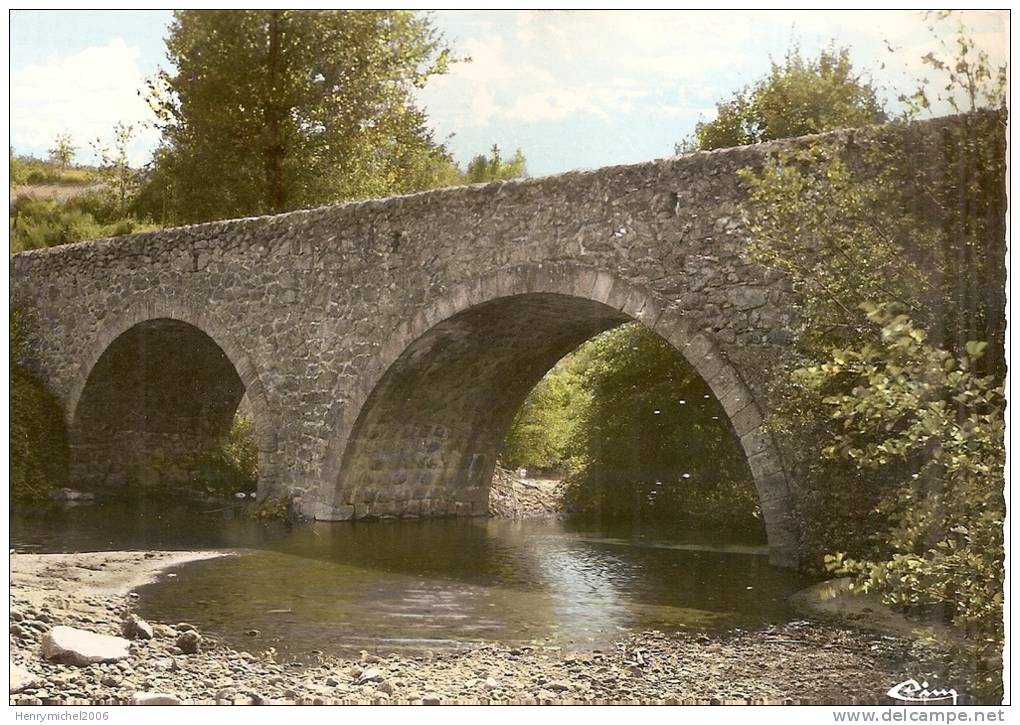 Ardèche - 07 - St Félicien  Pont De Pierrageais Sur La Daronne , Ed Photo Cim - Sonstige & Ohne Zuordnung