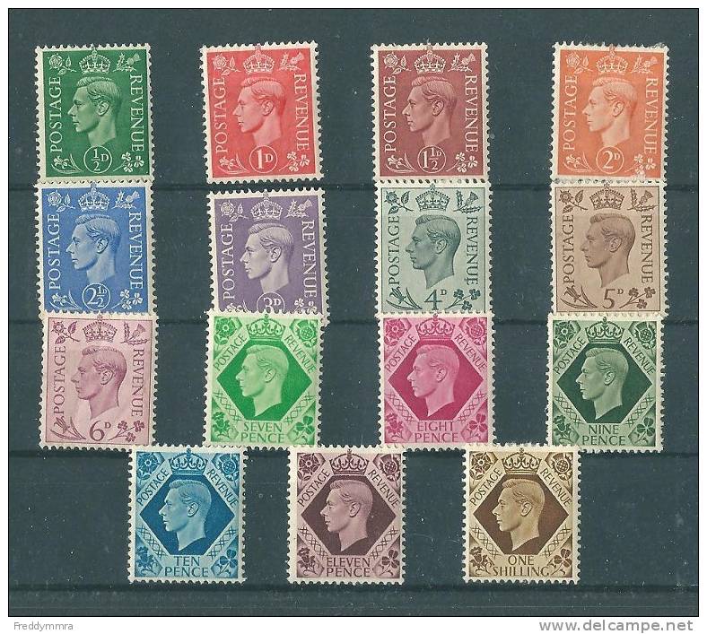 Gr. Bretagne: 209/ 222 * - Unused Stamps