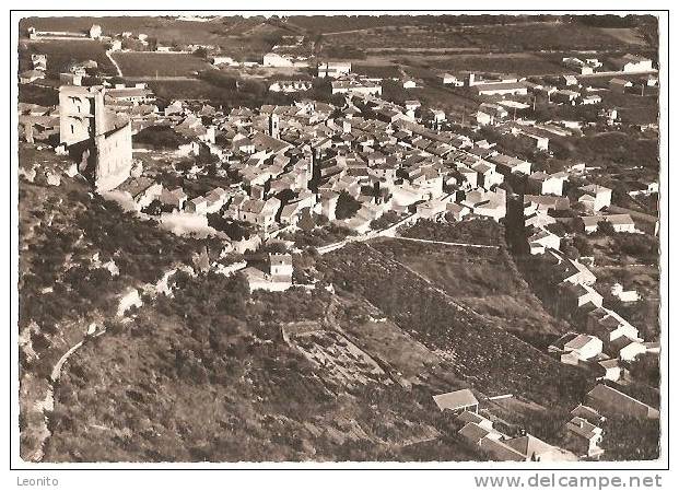 CHATEAUNEUF DU PAPE Vue Générale Aérienne Ca. 1960 - Chateauneuf Du Pape