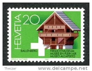 1981  Switzerland  Mi.Nr.1191   MNH**  #352 - Neufs