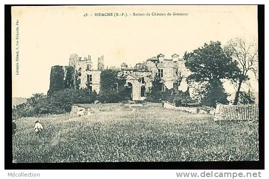 64 BIDACHE / Ruines Du Château  De Gramont / - Bidache