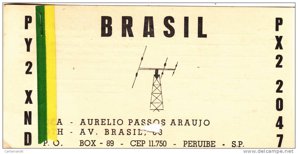 Brésil - Peruibe - Carte Radio - Sonstige