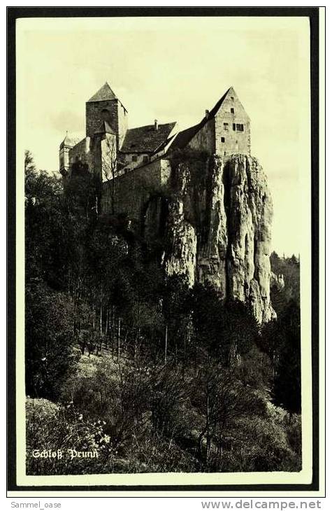 Burg Prunn Im Altmühltal Bei Riedenburg  -  Ansichtskarte Ca.1938    (1176) - Kelheim