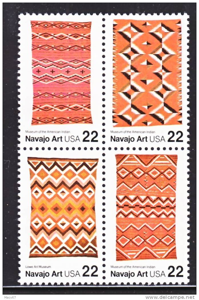 U.S. 2238a   **   AMERICAN  INDIAN  ART  NAVAJO - Unused Stamps