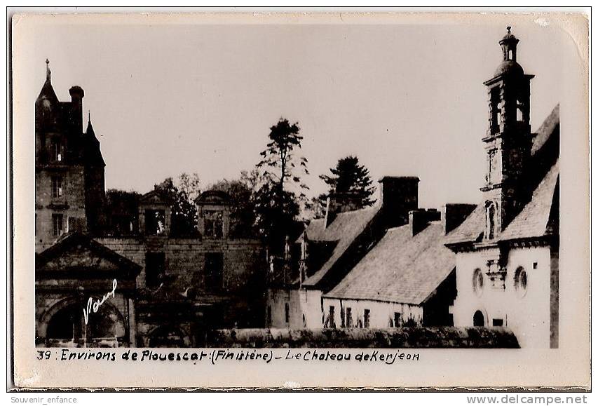 CP Environs De Plouescat Le Château De Kerjean 29 Finistère - Plouescat