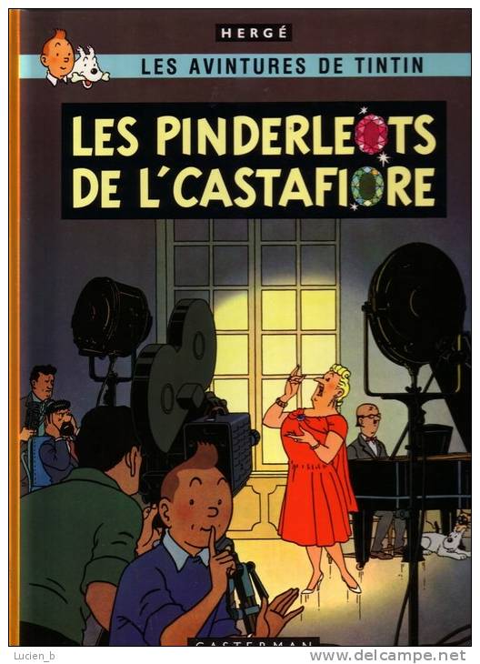 HERGE  -  Les Pinderleots De L´Castafiore (dos "à La Presse") - Hergé