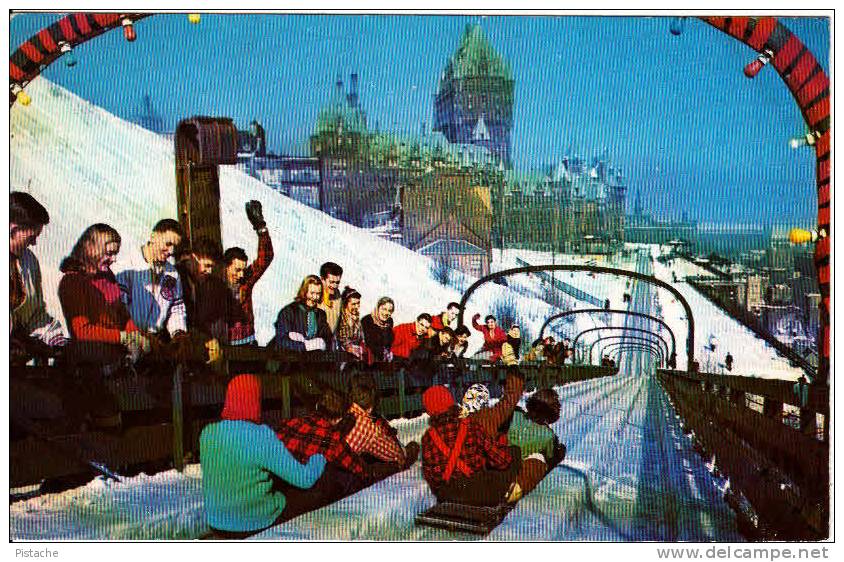 Québec - Glissoire Terrace Dufferin - Toboggan - Château Frontenac - Non Circulée - E. Kirouac - Québec - Château Frontenac