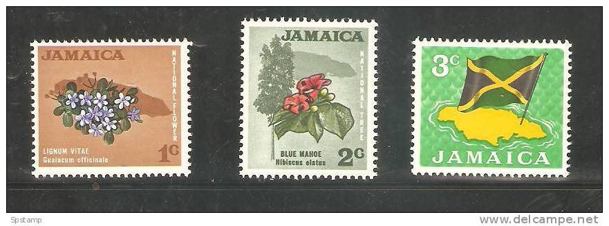 Jamaica 1970 Decimal Definitives Set (13) MLH - Jamaica (1962-...)