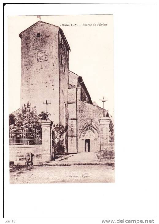 54.. Longuyon, Entrée De L'eglise - Longuyon