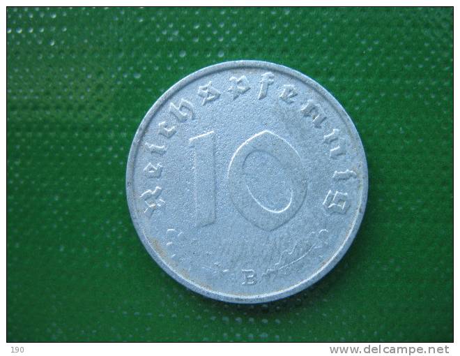 10 REICHSPFENNIG - 10 Reichspfennig