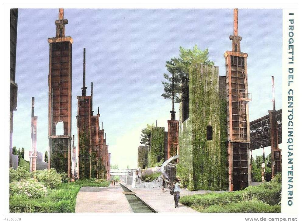 Cartolina Postale - I Progetti Del150tenario - TORINO Nuovo Parco Dora Spina 3- - Autres & Non Classés