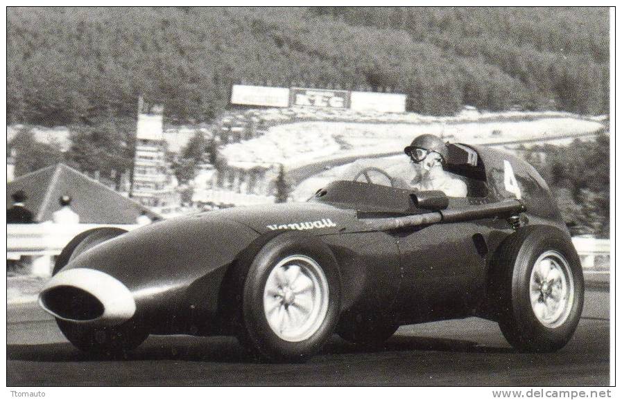 Tony Brooks  -  Vanwall     -   Belgian Grand Prix  -  1958 - Autres & Non Classés