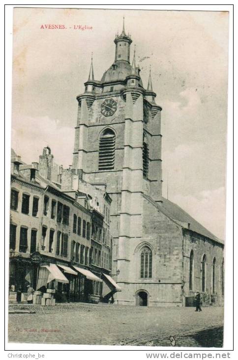 CPA Avesnes Sur Helpe, L'Eglise (pk5162) - Avesnes Sur Helpe