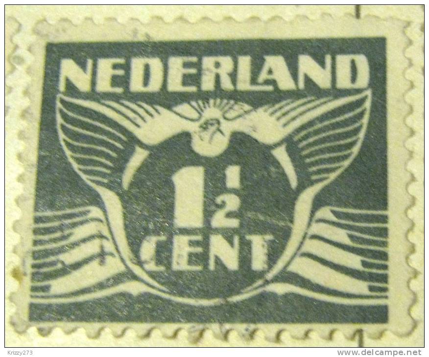 Netherlands 1924 Carrier Pigeon 1.5c - Used - Usati