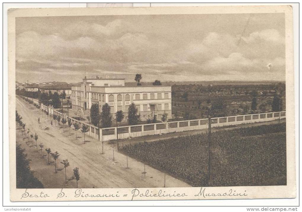 1431-SESTO S.GIOVANNI(MILANO)-POLICLINICO MUSSOLINI-1938-FG - Sesto San Giovanni