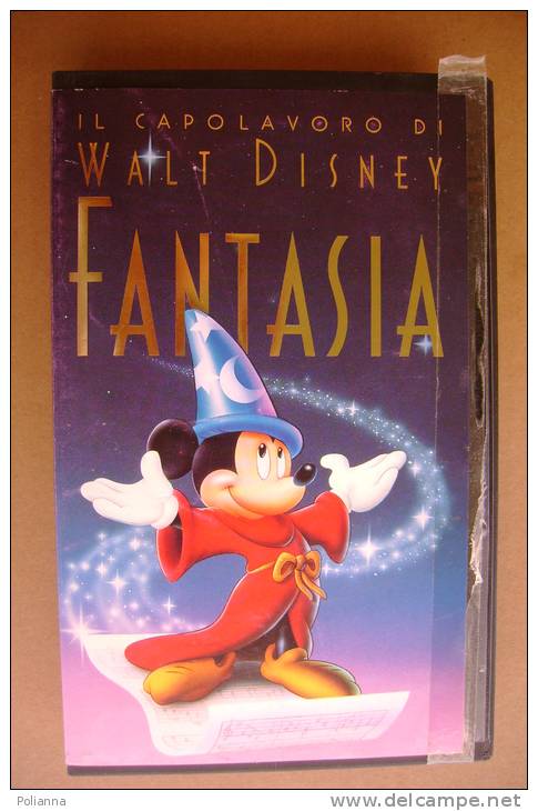 PBF/58 Walt Disney FANTASIA VHS Ed. 1991/TOPOLINO - Cartoni Animati