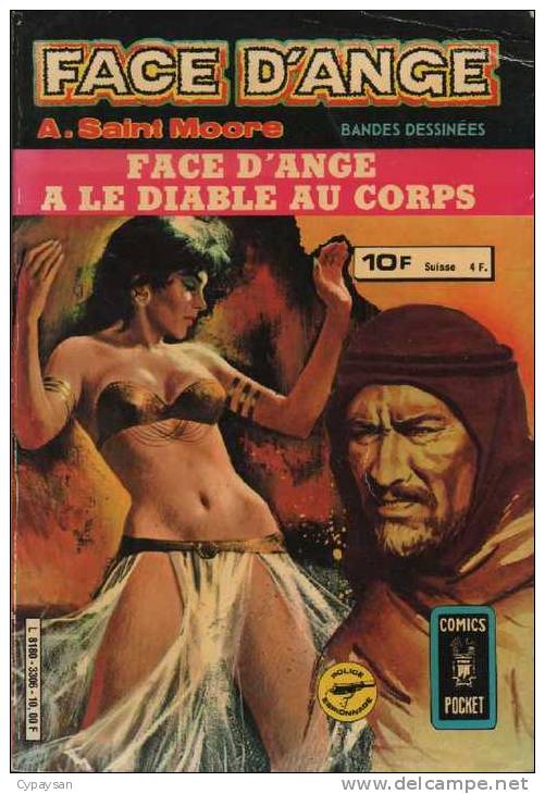 FACE D ANGE RECUEIL  N° 3306 ( 25 + 26 ) BE AREDIT COMICS POCKET 1981 - Arédit & Artima