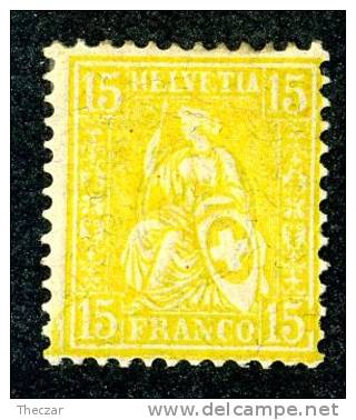 1881   Switzerland   Mi.Nr.39  MH*   #481 - Nuovi