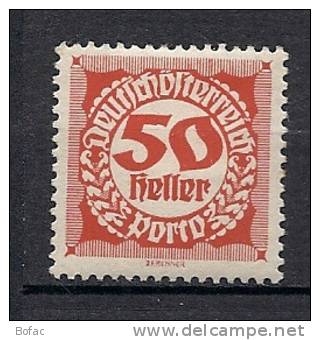 82  (*)    Y  &amp;  T  "Timbre Taxe"   *AUTRICHE* - Postage Due