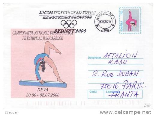 ROMANIA 2000  POSTMARK - Summer 2000: Sydney