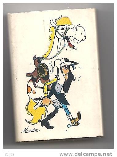 Dargaud, Lucky Luke, Jolly Jumper, Cheval, Classe Ouverte - Boite Allumettes Voir Scan, Neuve, Vide  (AL261) - Bandes Dessinées