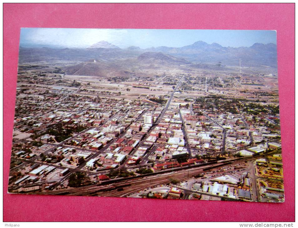 AZ - Arizona > Tucson  Aerial View 1961 Cancel Early Chrome--  -ref 531 - Tucson