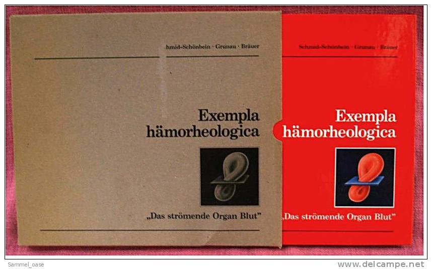 Großband  -  Exempla Hämorheologica - "Das Strömende Organ Blut" ( 1,8 Kilo ) - Santé & Médecine