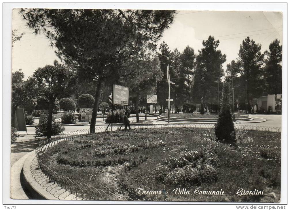 TERAMO  /   Villa Comunale - Giardini  _ Viaggiata - Teramo