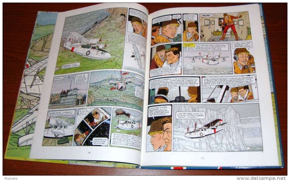 Biggles Les Pirates Du Pôle Sud Francis Bergèse Claude Lefrancq Éditeur 1991 - Biggles