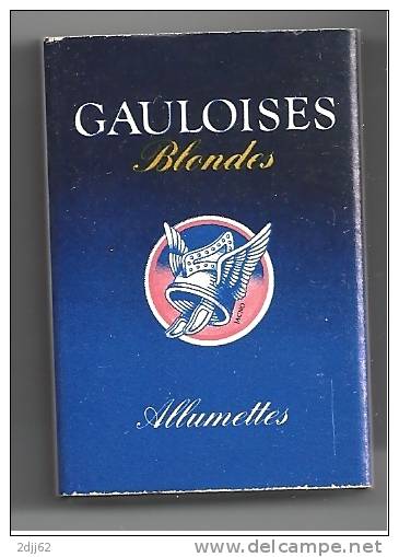 Fumeur, Cigarette, Gauloise, Blonde, Coiffe, Casque, Classe Ouverte-Boite Allumettes Voir Scan, Neuve, Complète  (AL311) - Tobacco